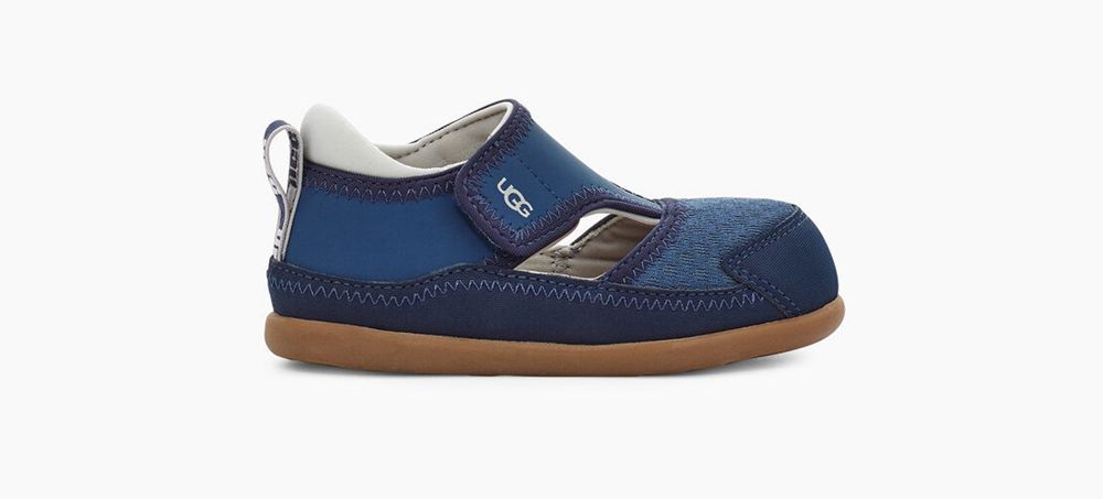 Ugg Sandals Canada - Ugg Kids' Delta Closed Toe Blue